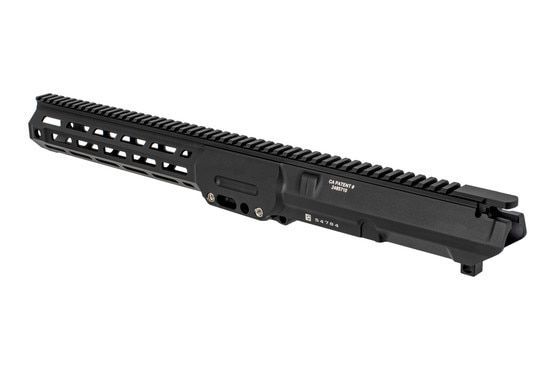 The Lewis Machine Tool MWS 308 upper receiver features a proprietary barrel nut system